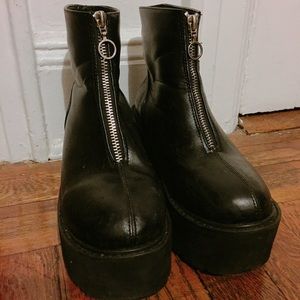 Platform Stomp Boots